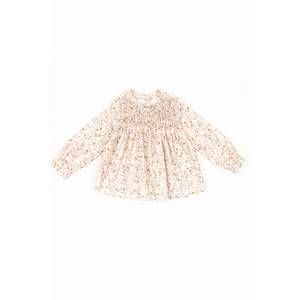 NEW PURETE girl's softest floral blouse in multi
